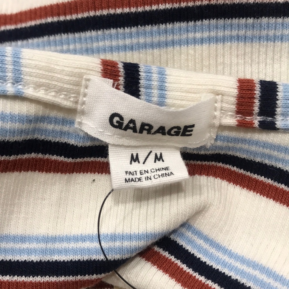 Garage Henley Halter Top Multi M - Picture 7 of 9